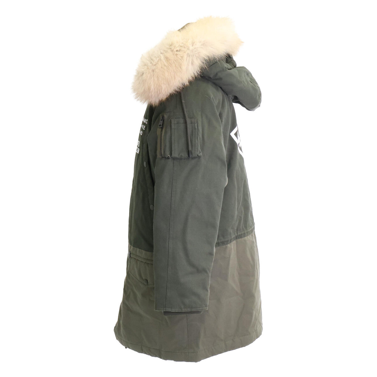 MONCLER Genius x UNDFTD FENDORF Fur Hooded Down Coat Size 0