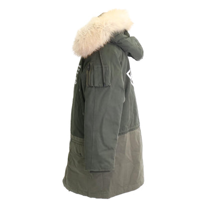 MONCLER Genius x UNDFTD FENDORF Fur Hooded Down Coat Size 0