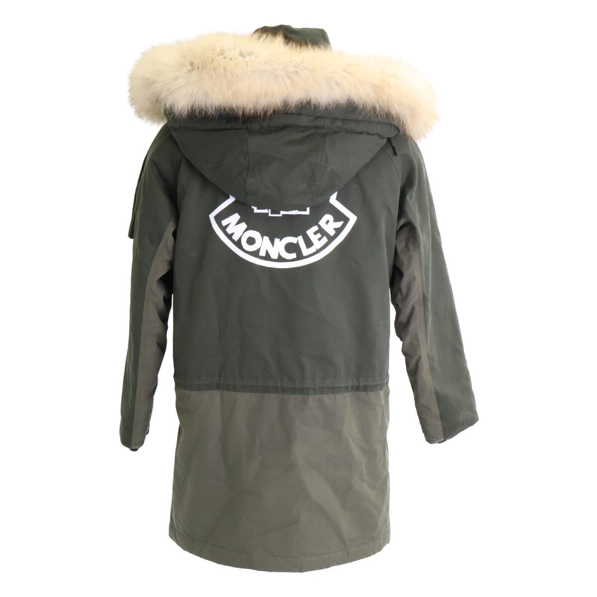 MONCLER Genius x UNDFTD FENDORF Fur Hooded Down Coat Size 0