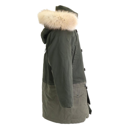 MONCLER Genius x UNDFTD FENDORF Fur Hooded Down Coat Size 0