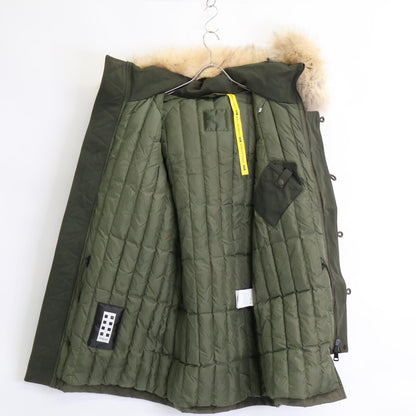 MONCLER Genius x UNDFTD FENDORF Fur Hooded Down Coat Size 0