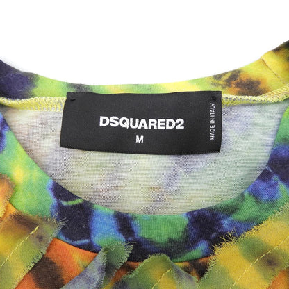Dsquared2 DSQUARED '19 Rainbow Tie-Dye Logo Print Size M