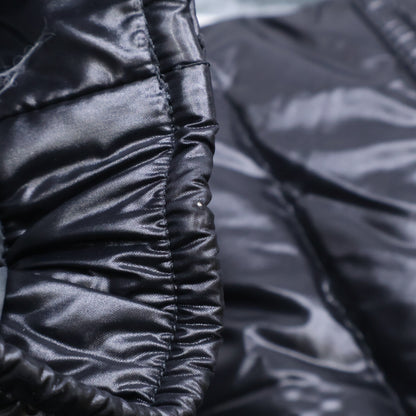 MONCLER MAYA Hooded Down Jacket Black Size 1