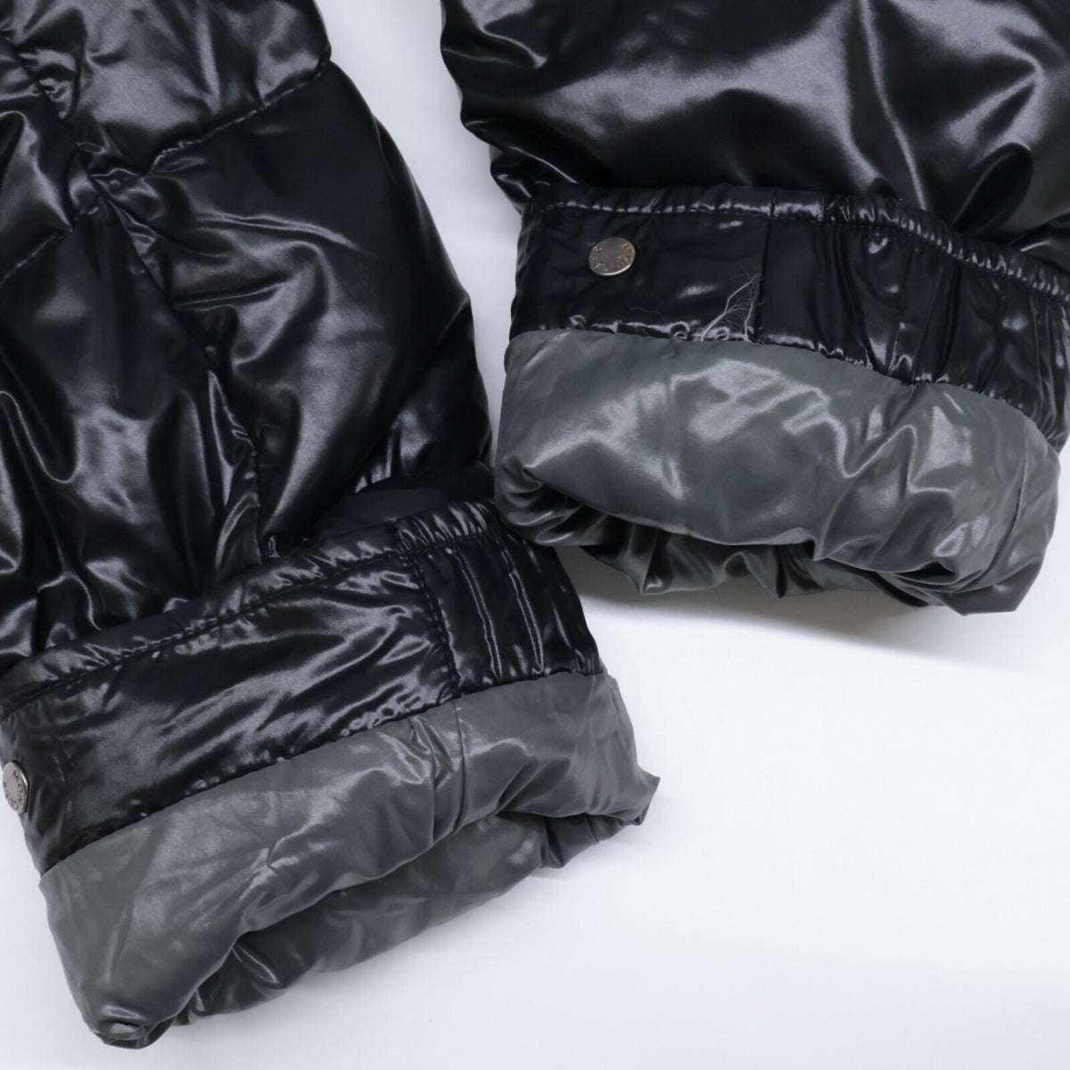 MONCLER MAYA Hooded Down Jacket Black Size 1