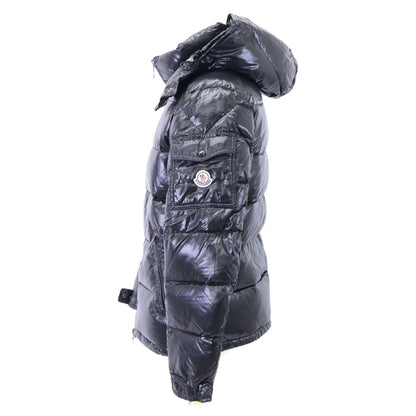 MONCLER MAYA Hooded Down Jacket Black Size 1