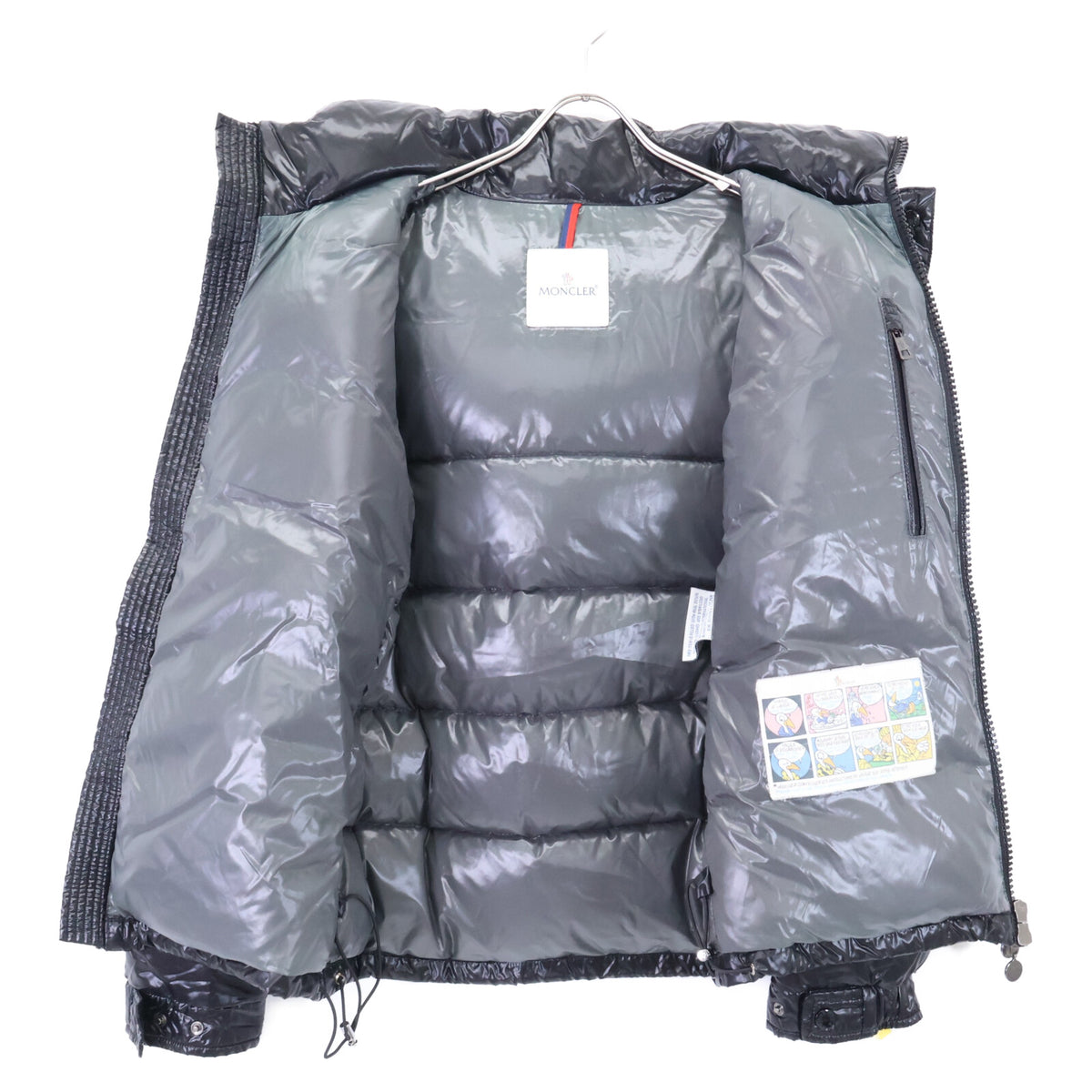 MONCLER MAYA Hooded Down Jacket Black Size 1