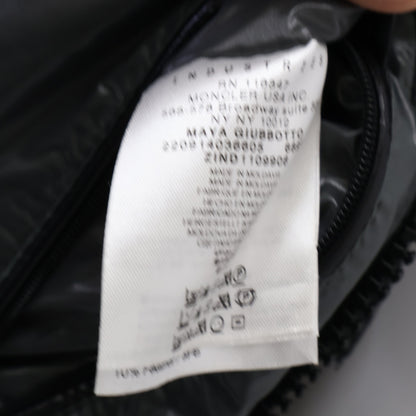 MONCLER MAYA Hooded Down Jacket Black Size 1