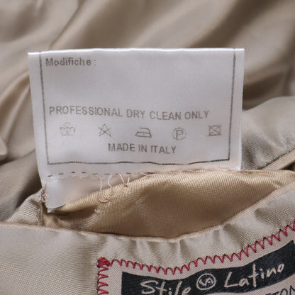 Stile Latino Vintage Collection Wool Coat Brown Size 46