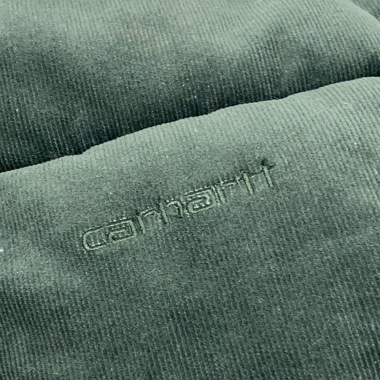 carhartt Green Corduroy Layton Down Jacket Size M