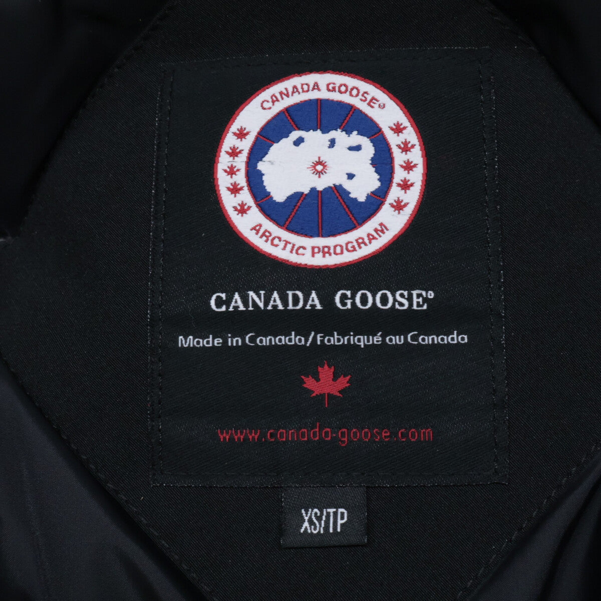 CANADA GOOSE 3438JM Jasper Parka Jacket Black Size XS