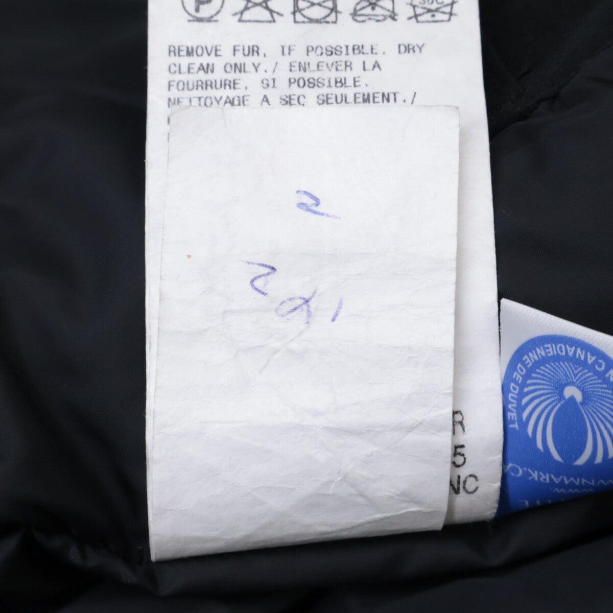 CANADA GOOSE 3438JM Jasper Parka Jacket Black Size XS