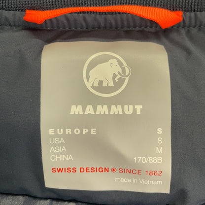MAMMUT Navy Floeberg IN Bomber Asian Fit Down Jacket Size M