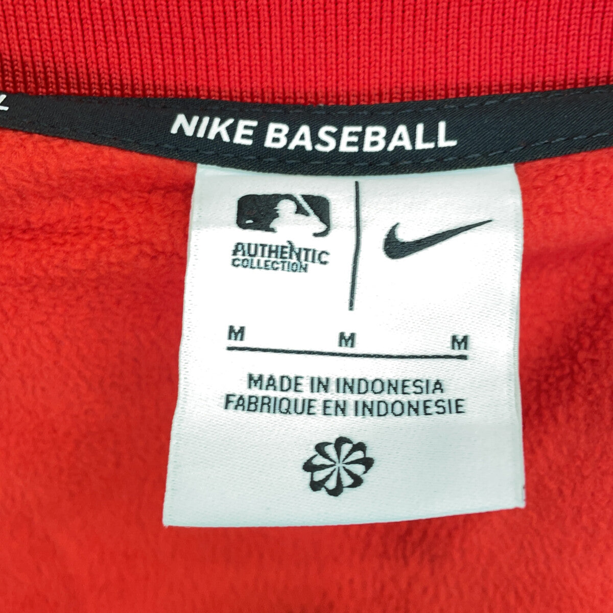 NIKE '23 LA Angels Fleece Lined Bomber Jacket Size M