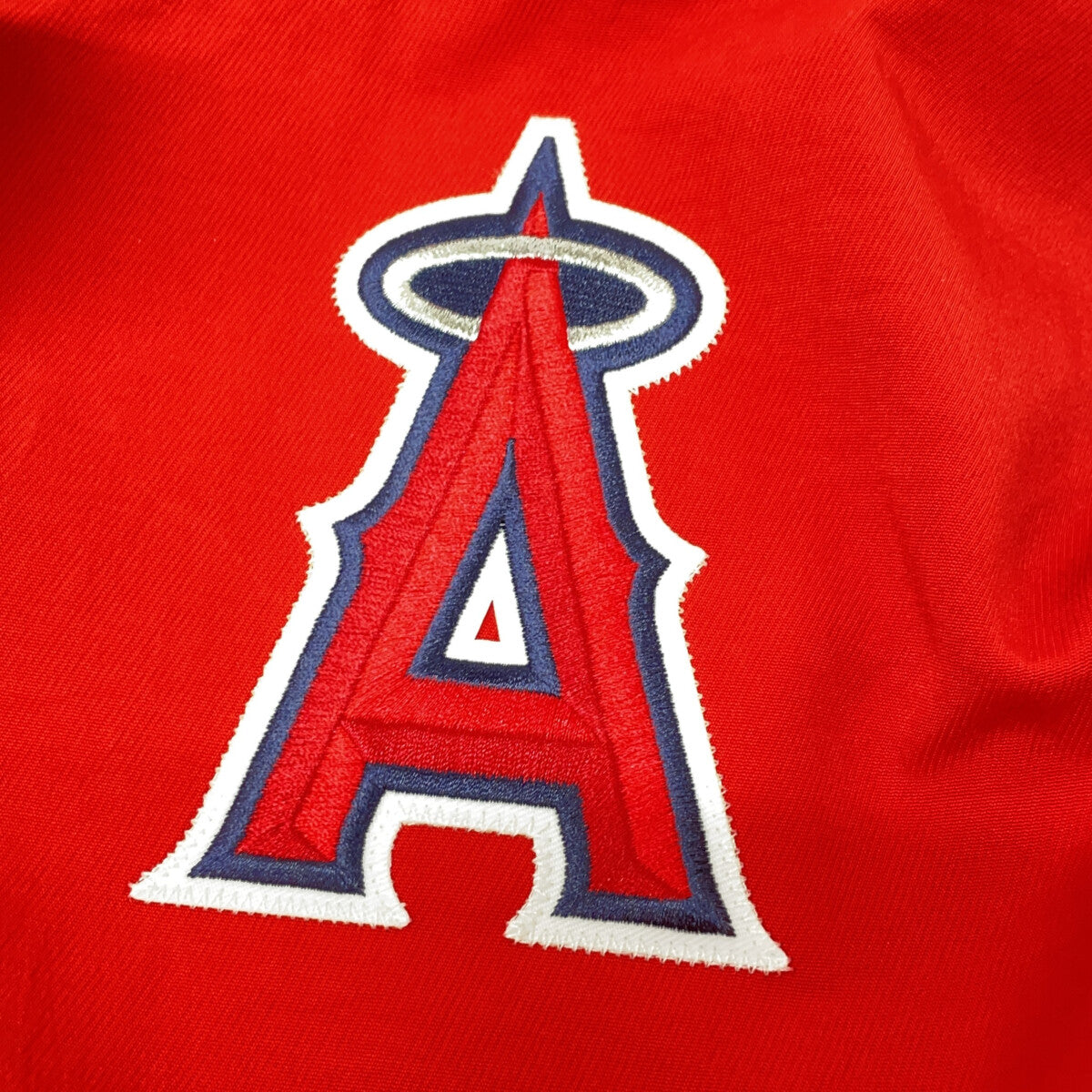 NIKE '23 LA Angels Fleece Lined Bomber Jacket Size M