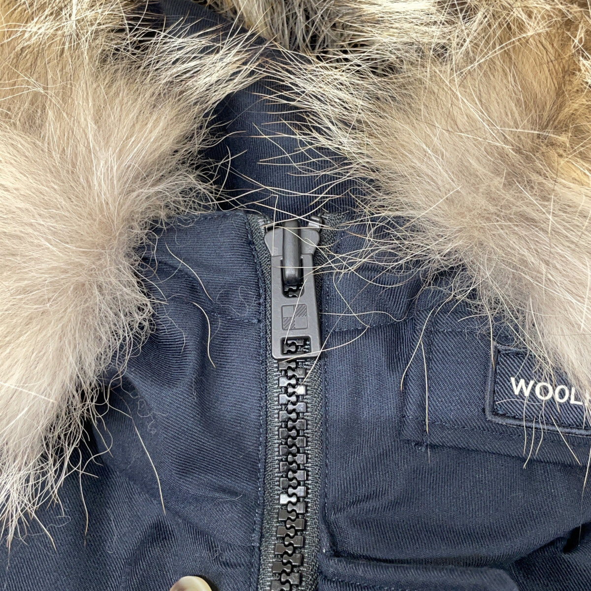WOOLRICH x BEAMS F Arctic Parka Fur Down Jacket Size XS