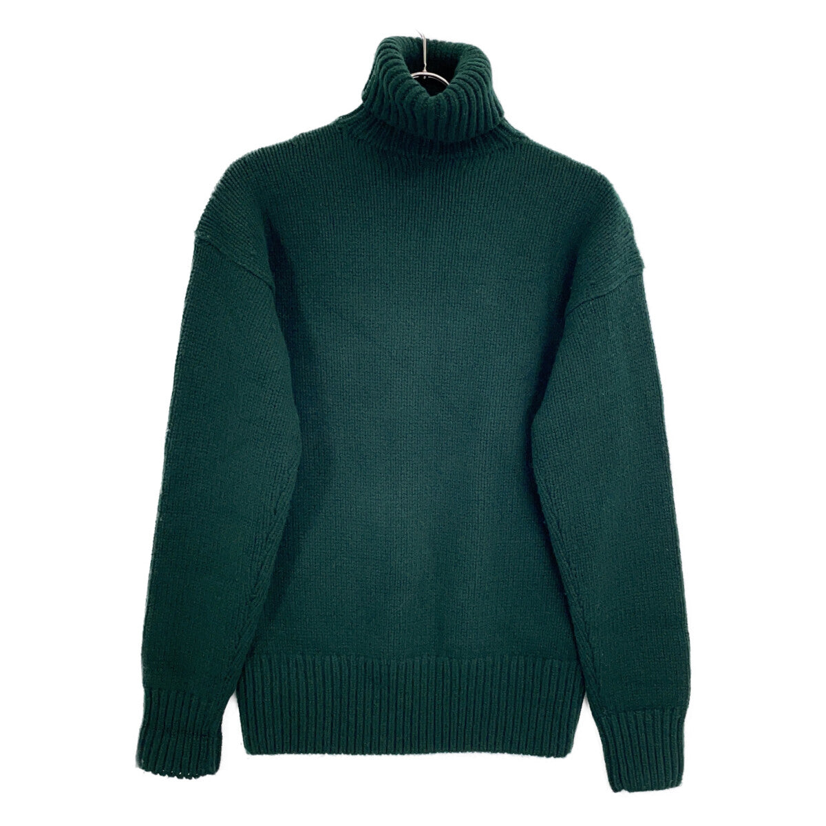 POLO RALPH LAUREN 24AW Turtleneck Sweater Wool Green Size XS