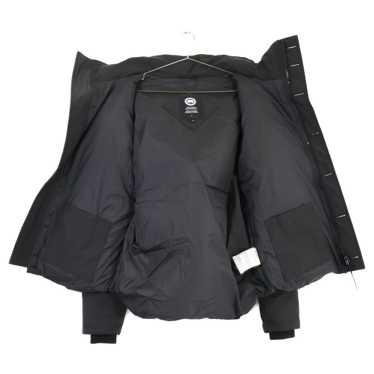 CANADA GOOSE Russell Parka Down Jacket Black Size L/G
