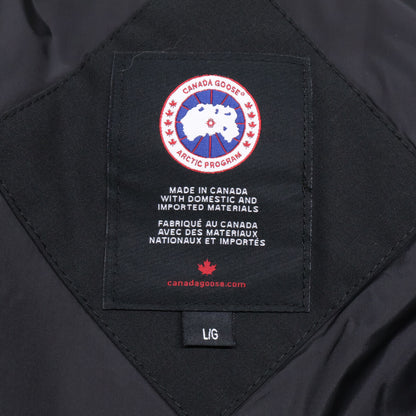 CANADA GOOSE Russell Parka Down Jacket Black Size L/G