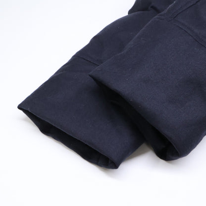 MOORER BARBIERI-LL Cashmere Hooded Down Jacket Navy Size 44