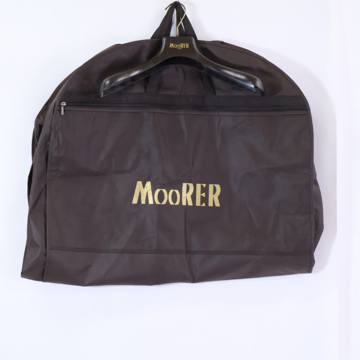 MOORER BARBIERI-LL Cashmere Hooded Down Jacket Navy Size 44