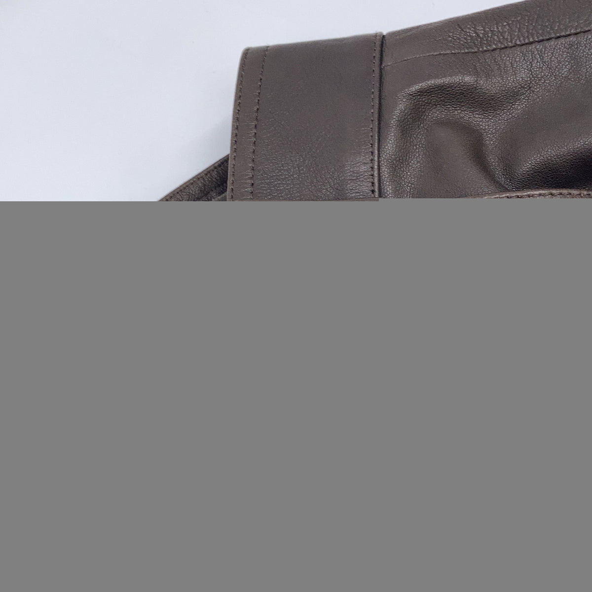 EMMETI JURI Lambskin Single Rider's Jacket Brown Size 46