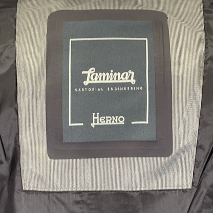 HERNO 23 Laminar GORE-TEX Stand Collar Jacket Blue Size 44