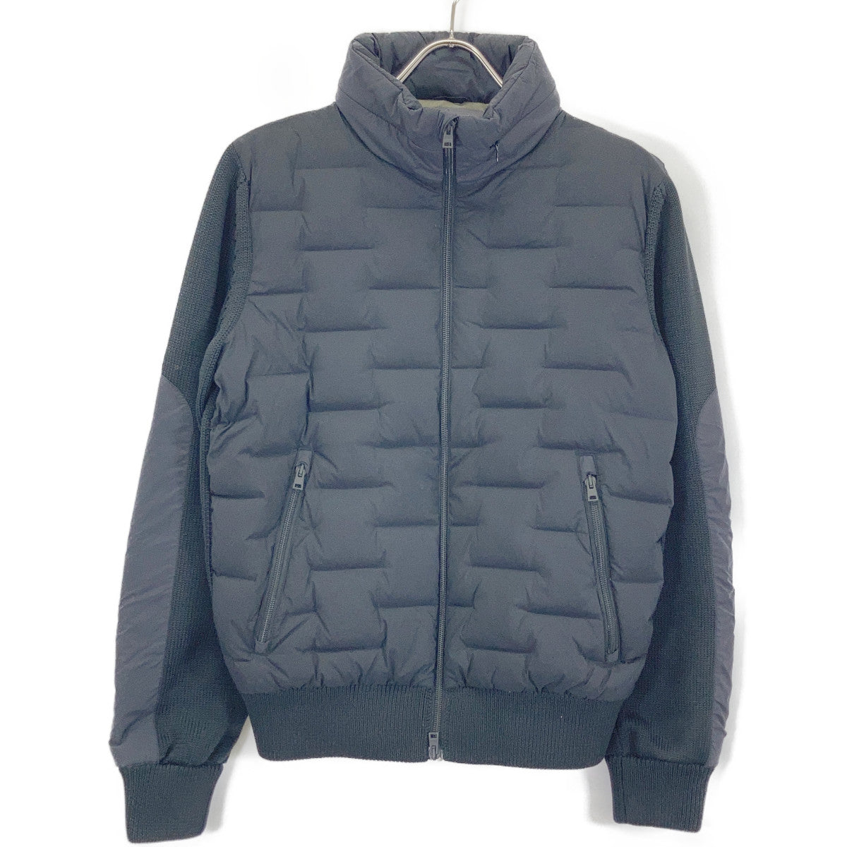 HERNO AW22 Laminar Hybrid Down Blouson Navy Size 46