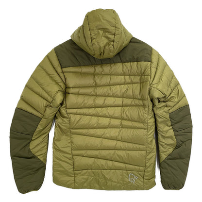 NORRONA Falketind Down 750 Hood Jacket Khaki Size S