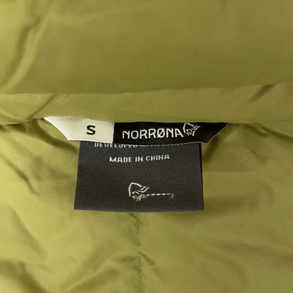 NORRONA Falketind Down 750 Hood Jacket Khaki Size S