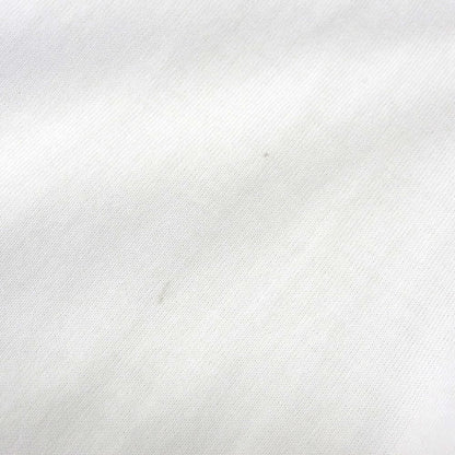 BURBERRY Cotton Emblem Logo Embroidered T-Shirt White Size M
