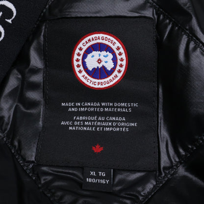 CANADA GOOSE Crofton Black Puffer Down Jacket Size XL/TG