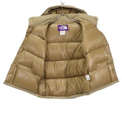 THE NORTH FACE PURPLE LABEL 65/35 Hooded Vest Beige Size M