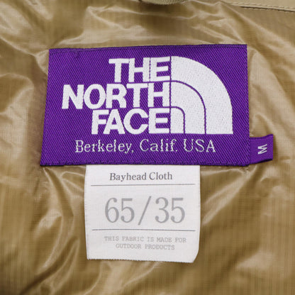 THE NORTH FACE PURPLE LABEL 65/35 Hooded Vest Beige Size M