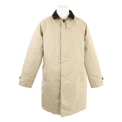 FRAGMENT Moncler VALLOR Corduroy Collar Coat Beige Size 2