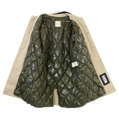 FRAGMENT Moncler VALLOR Corduroy Collar Coat Beige Size 2