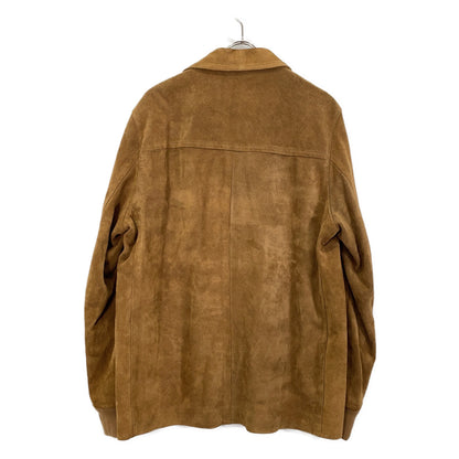 UNDER COVER 21SS Check Lining Calf Suede Jacket Brown Size 3