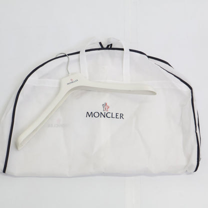 MONCLER MONTGENEVRE Wool Hooded Down Jacket Gray Size 4