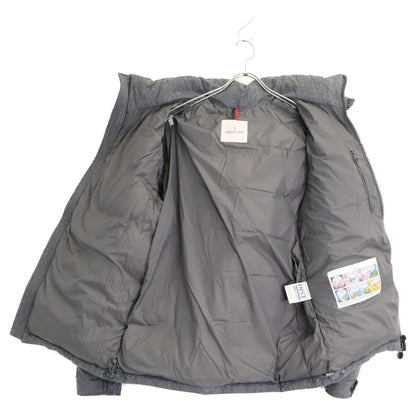 MONCLER MONTGENEVRE Wool Hooded Down Jacket Gray Size 4