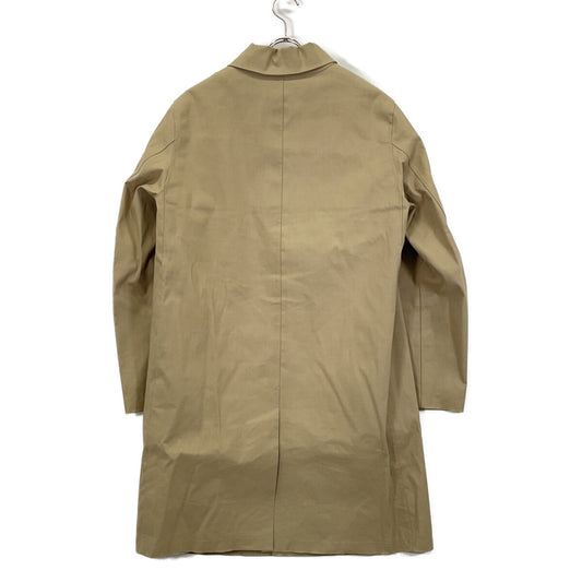 MACKINTOSH DUNKELD Wool Liner Rubberized Coat Beige Size 38