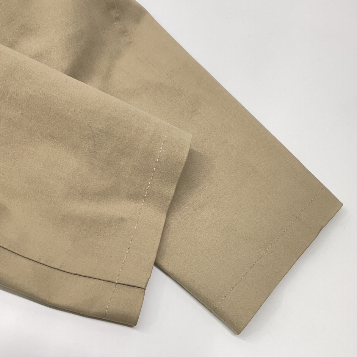 MACKINTOSH DUNKELD Wool Liner Rubberized Coat Beige Size 38