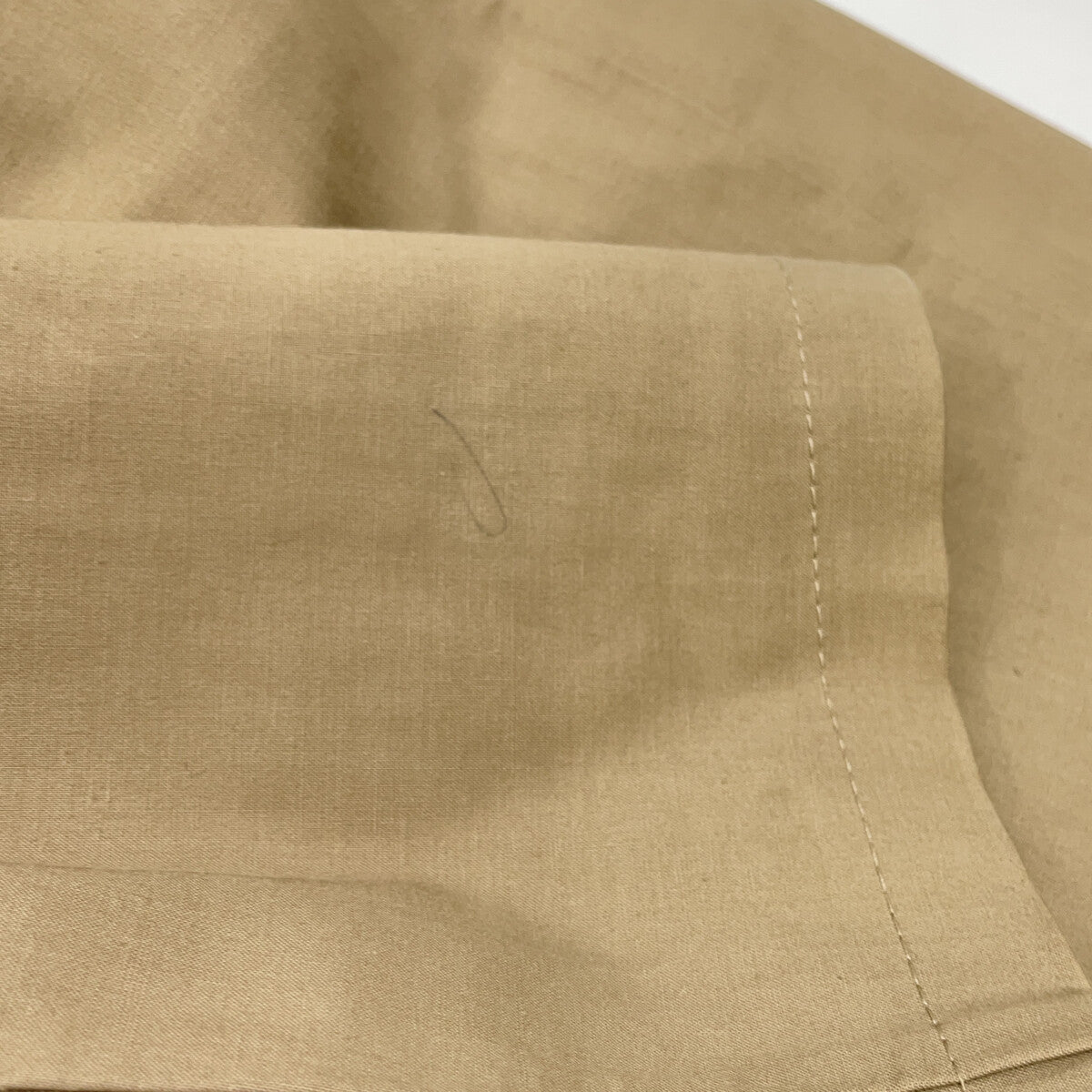 MACKINTOSH DUNKELD Wool Liner Rubberized Coat Beige Size 38