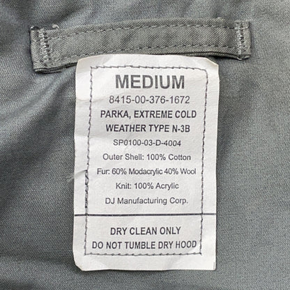 U.S.ARMY 03's Cotton N-3B Flight Jacket Khaki Size M