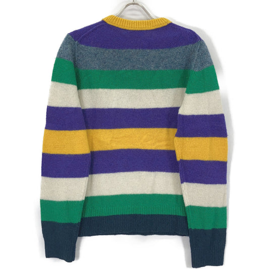 ACNE STUDIOS Wool Crewneck Long Sleeve Knit Multi Size L