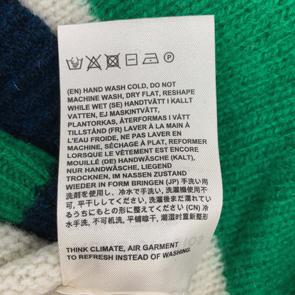 ACNE STUDIOS Wool Crewneck Long Sleeve Knit Multi Size L