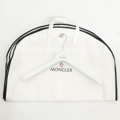 MONCLER MADEIRA 23' Embossed Logo Hooded Jacket Black Size 0