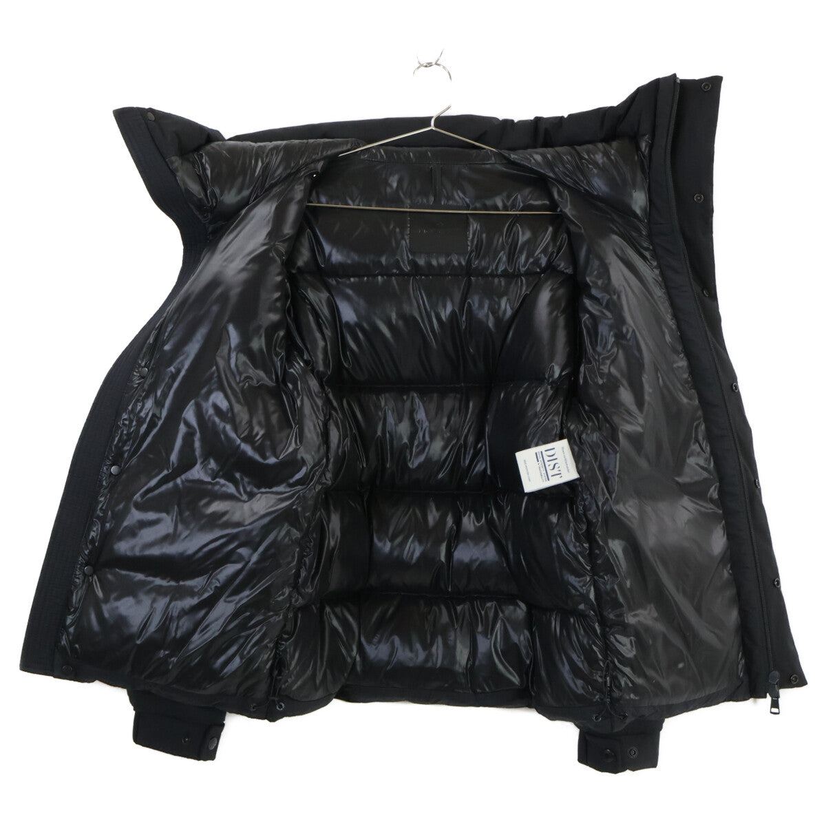 MONCLER MADEIRA 23' Embossed Logo Hooded Jacket Black Size 0