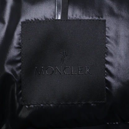 MONCLER MADEIRA 23' Embossed Logo Hooded Jacket Black Size 0