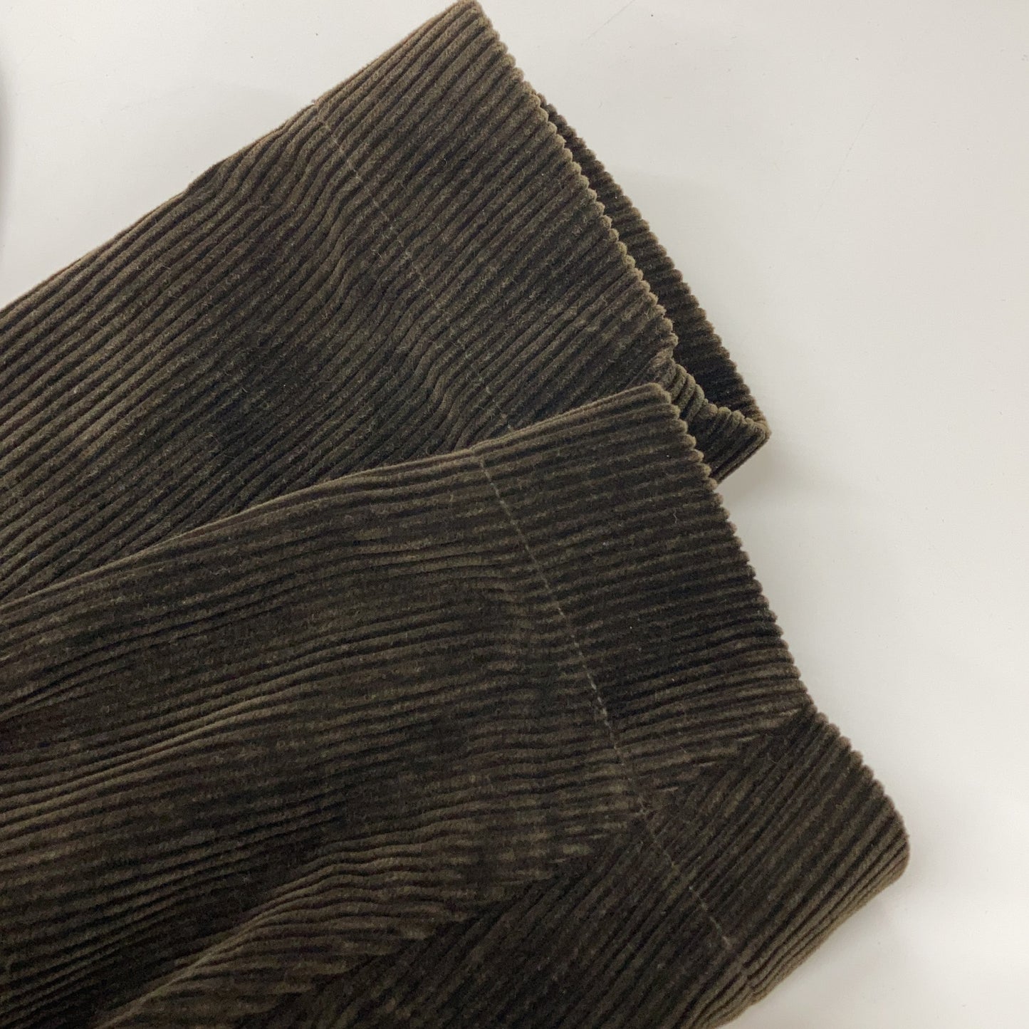 Porter Classic Corduroy Double-Breasted Jacket Brown Size XS