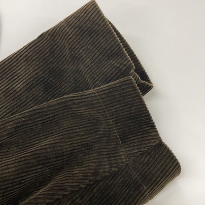 Porter Classic Corduroy Double-Breasted Jacket Brown Size XS