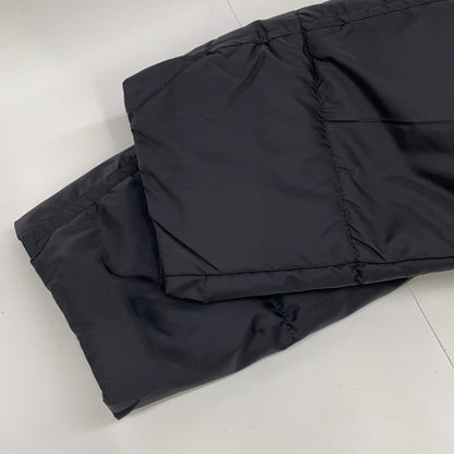 HERNO Mixed Material Detachable Hood Jacket Black Size 48